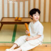 Set Bộ Đồ Linen Dể Thương Cho Bé Trai