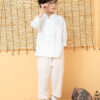 Set Đồ Linen Tay Dài Dễ Thương Cho Bé Trai 9 Set Bộ Đồ Linen Dể Thương Cho Bé Trai