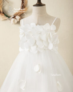 đầm công chúa handmade hoa tinh tế 01