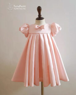 Váy babydoll cho bé gái tay bồng ngọt ngào