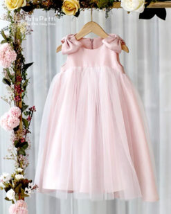 đầm công chúa hồng pastel xinh đẹp 01