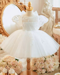 đầm công chúa kết lá ren xinh đẹp