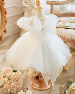 đầm công chúa kết lá ren xinh đẹp