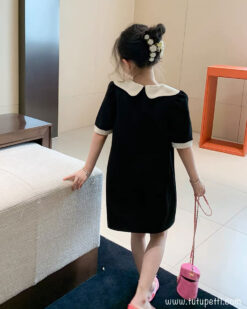 đầm áo ngắn dạo phố xinh xắn 01