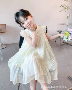 Bộ váy dạo chơi cho bé gái