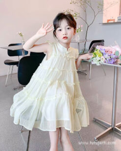 Bộ váy dạo chơi cho bé gái