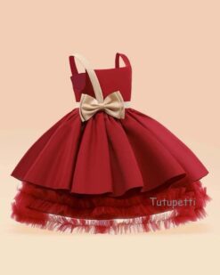 Đầm Dạ Hội Nơ Đỏ Noel 9 Đầm Dạ Hội Nơ Đỏ Noel