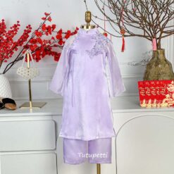 Áo Dài Cách Tân Dễ Thương Cho Bé