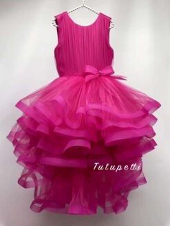 Đầm Công Chúa Dạ Hội Đuôi Cá Hồng Sen