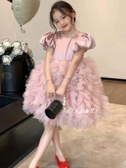 Đầm Tiểu Thư Xếp Tầng Xinh Xắn