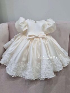 Đầm Công Chúa Trắng Ren