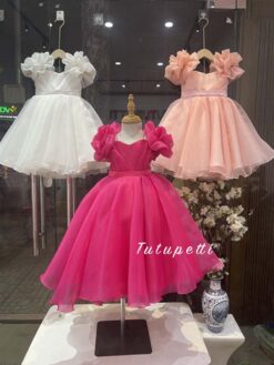 Đầm Công Chúa Lavie Tay Hoa