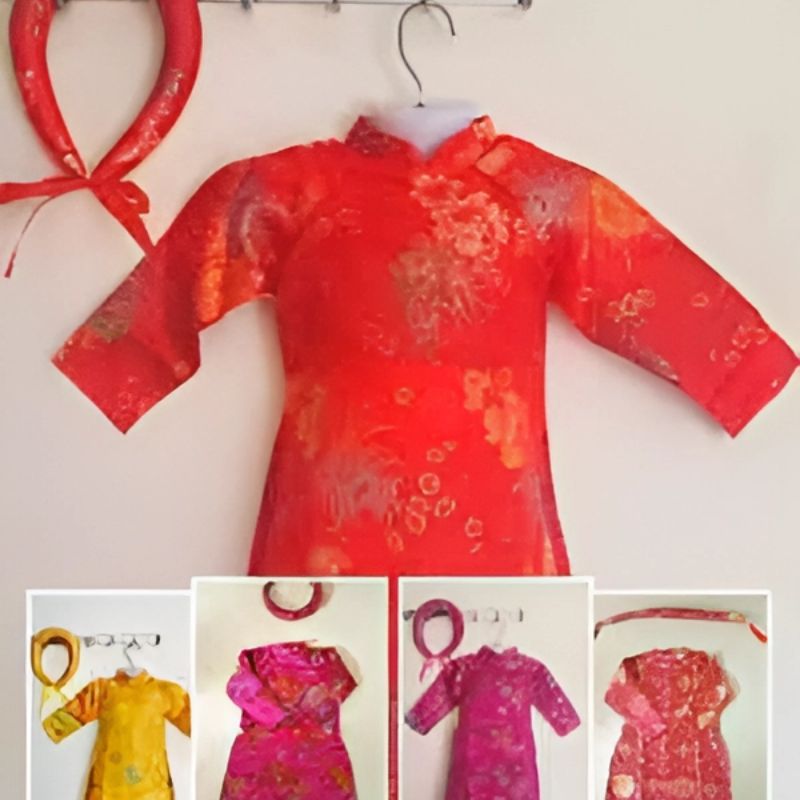 ao dai bong sen