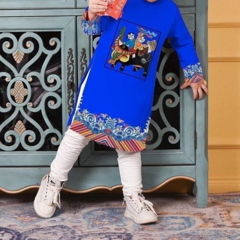 phoi ao dai voi quan kaki