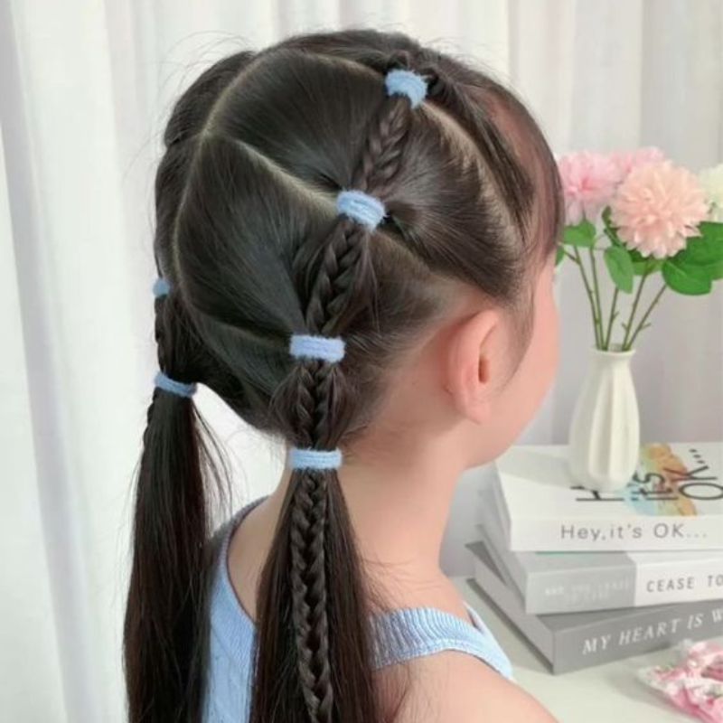 Những Kiểu Tết Tóc Cho Bé Gái Giúp Bé Đáng Yêu, Xinh Xắn Mọi Dịp 14 cham soc toc be gai