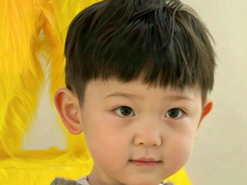 kiểu tóc layer cho bé trai