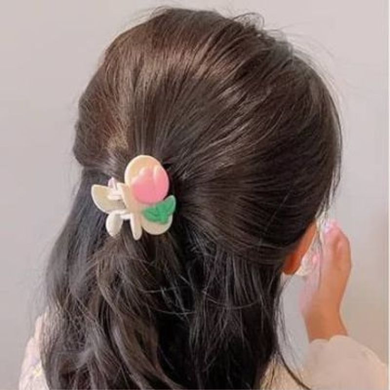 Kẹp tóc nửa đầu cho bé