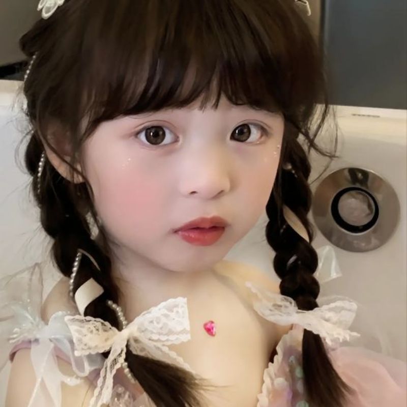 tóc tết cho bé