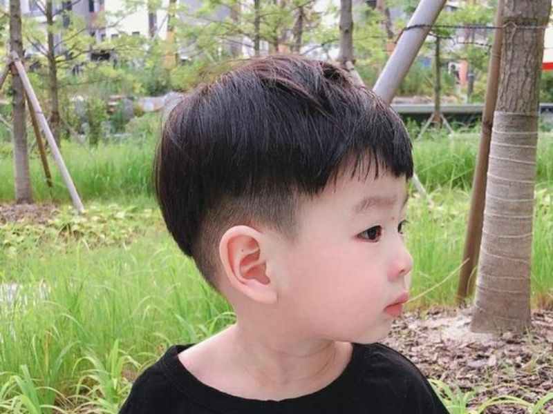 kiểu tóc undercut cho bé trai