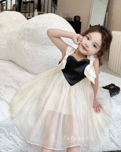 Đầm Tiểu Thư Nơ Vai Dễ Thương
