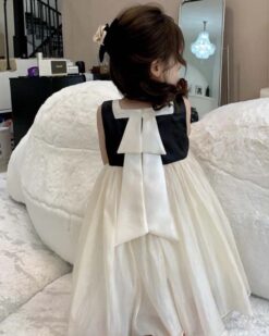 Đầm Tiểu Thư Nơ Vai Dễ Thương
