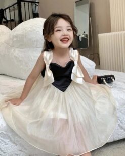 Đầm Tiểu Thư Nơ Vai Dễ Thương