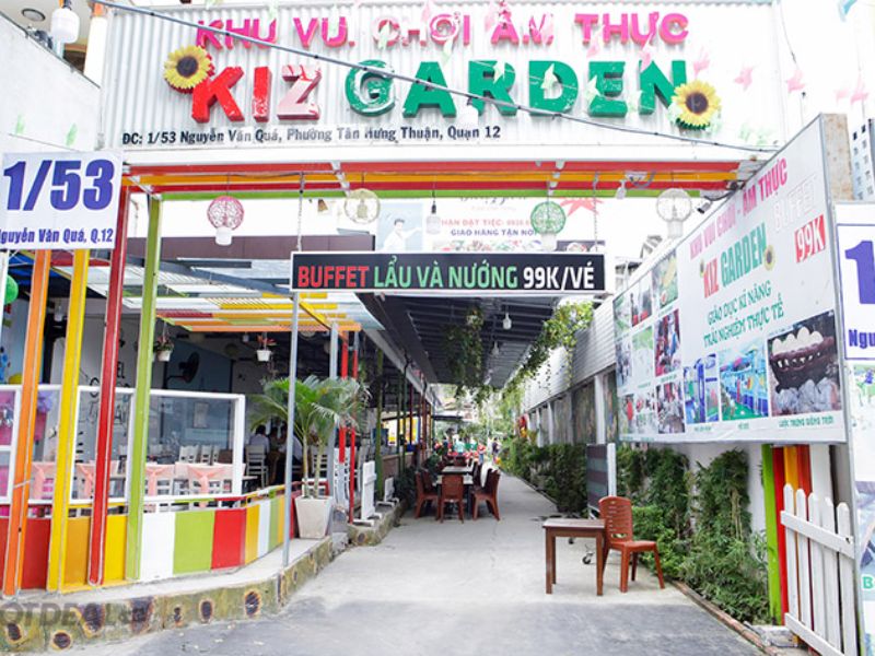 Khu vui chơi kết hợp ẩm thực KIZ GARDEN