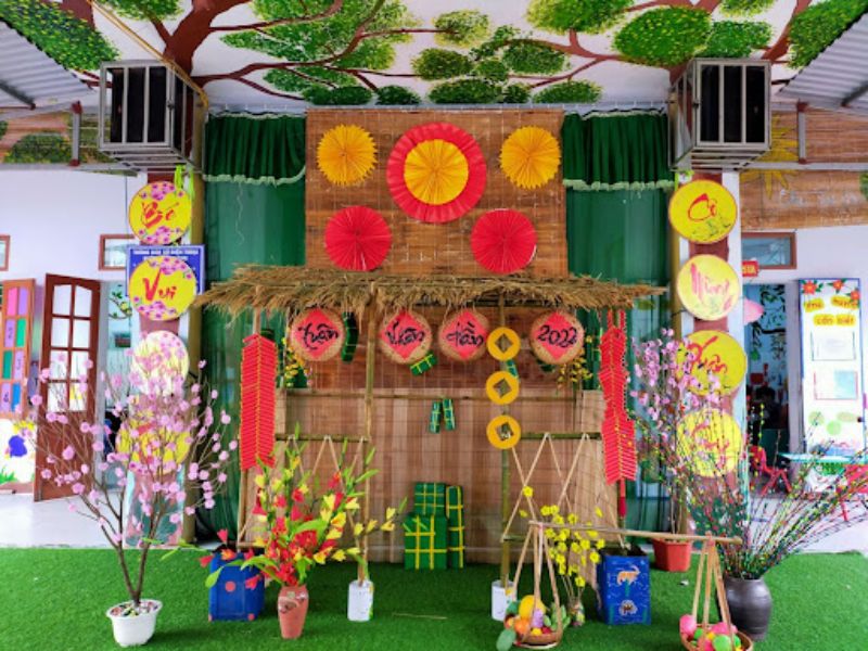 Ý Tưởng Trang Trí Tết Trường Mầm Non Mang Mùa Xuân Vào Lớp Học 10 luu y khi trang tri truong mam non