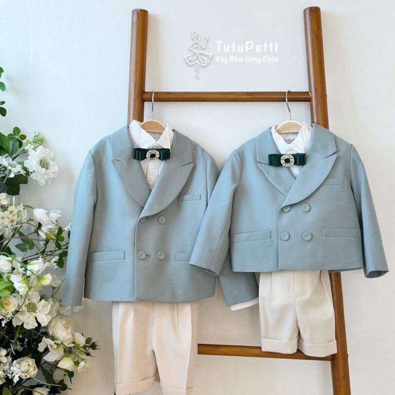 Bộ vest cho bé trai