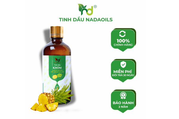 tinh dầu dứa nguyên chất nada oils
