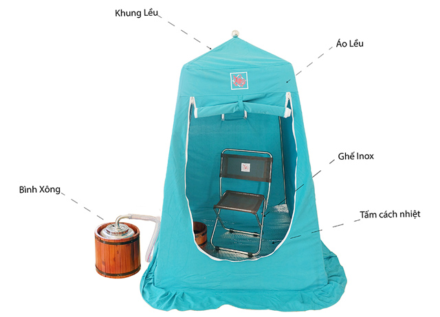  lều xông hơi Xạ Hương