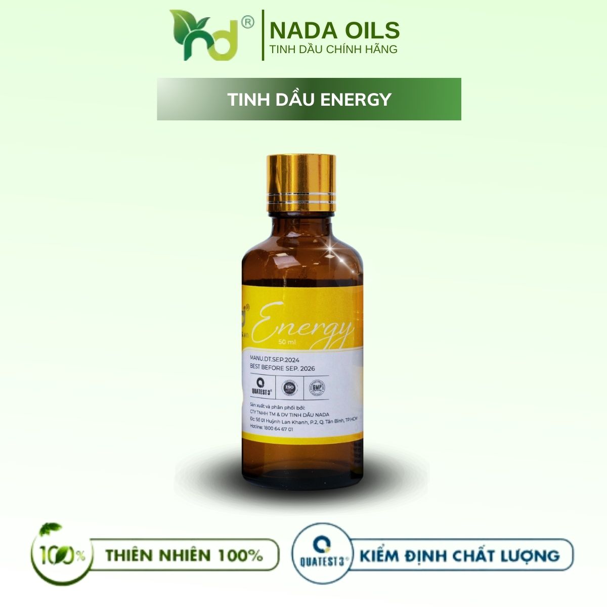 Tinh dầu Mix độc quyền Energy 50ml