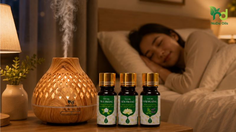 Combo Tinh Dầu Ngủ Ngon 