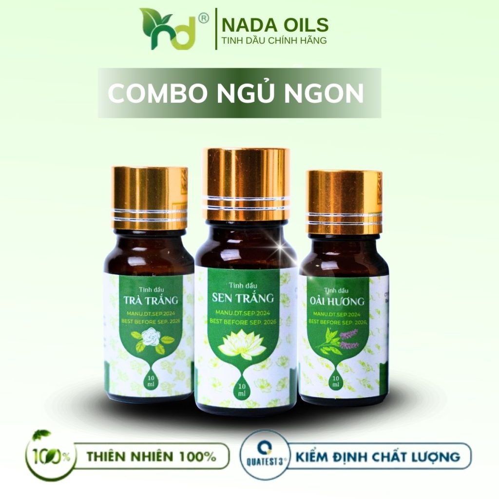 Combo Tinh Dầu Ngủ Ngon 