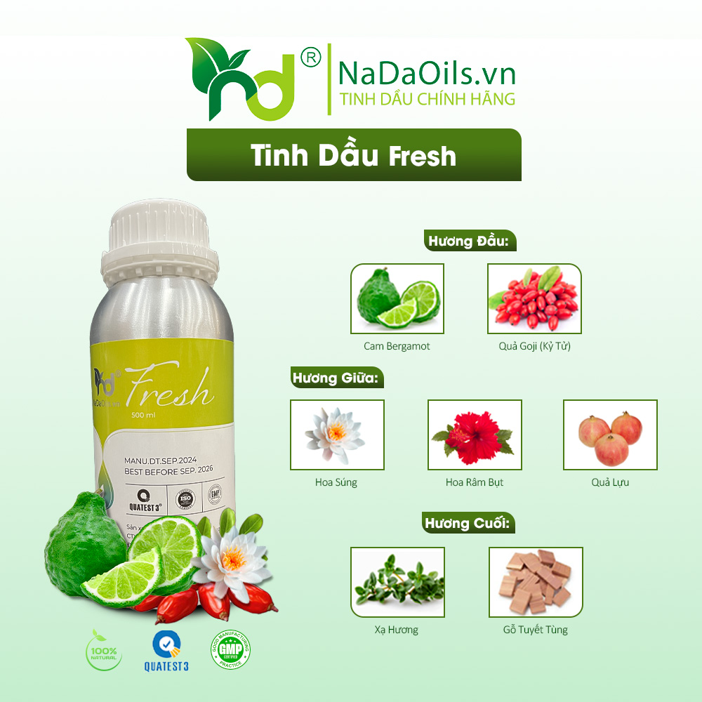 Công Thức Pha Trộn Tinh Dầu Mix