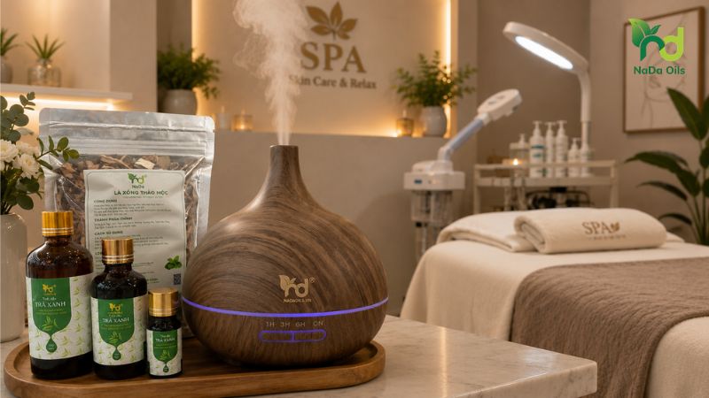 quy trình setup hệ thống hương thơm cho spa